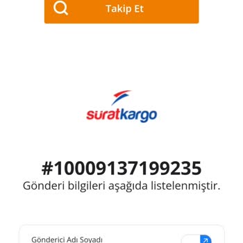 Sürat Kargo İle Sürekli Gecikme Sorunu