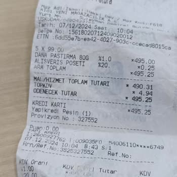 Bozuk Pastırma Ve İade Sorunu