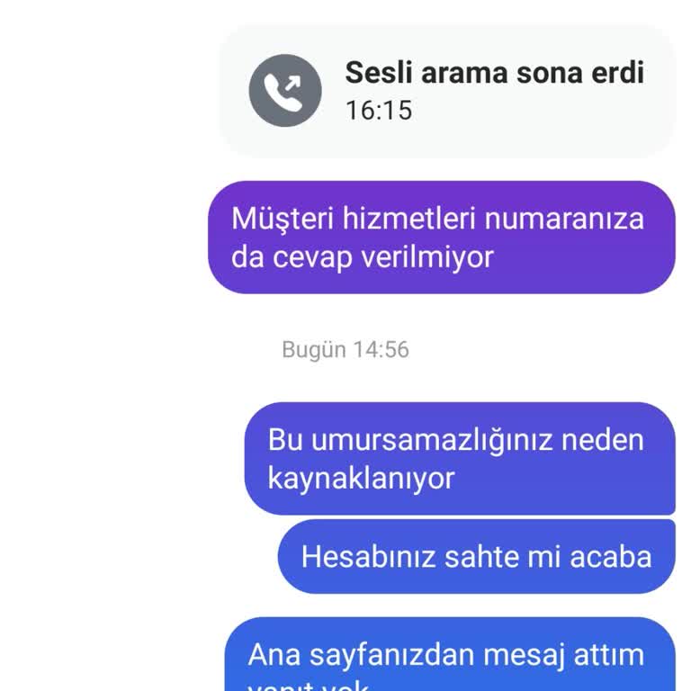 Kargo Bilgisi Yok, Muhatap Bulamıyorum