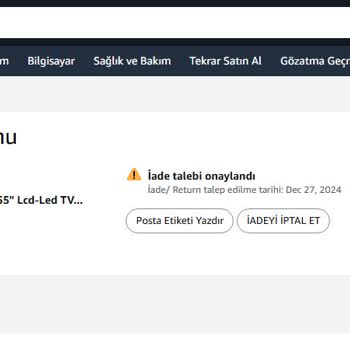 Yanlış Ürün İadesinde Para İadesi Sorunu