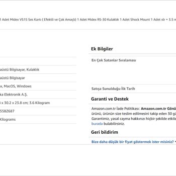 Yanlış Ürün Gönderimi Ve Eksik Parçalarla Hayal Kırıklığı