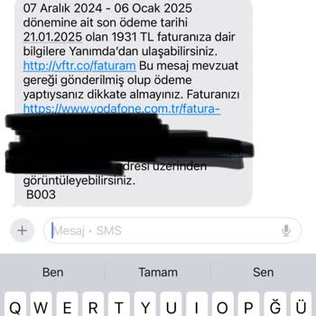 Vodafone Cayma Bedeli Mağduriyeti