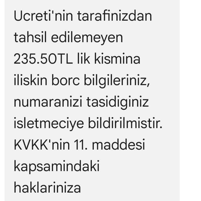Türk Telekom'dan Haksız Ücret Talebi