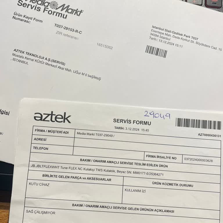 JBL Kulaklık Değişiminde Uzayan Süreç Ve Yetersiz Hizmet