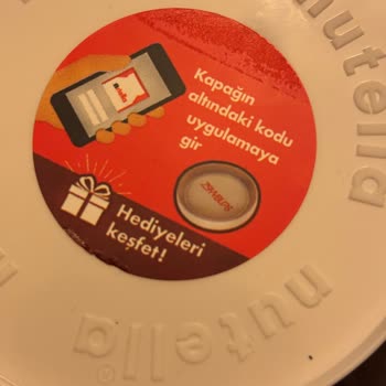 Nutella Kapak Kod Sorunu: Hediye Yüklenemiyor