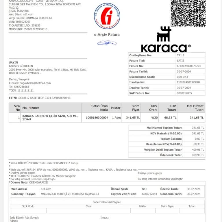 Karaca Termos: Hatalı Ürün Ve Yetersiz Müşteri Hizmeti