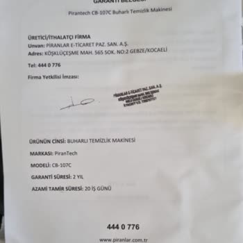 Kırılan Ürün Parçaları Ve Yetersiz Garanti Hizmeti