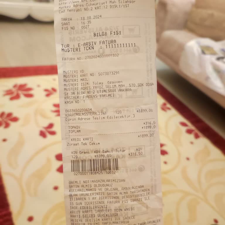 Karaca'dan Çay Makinesi İade Sürecinde Yaşanan Sorunlar