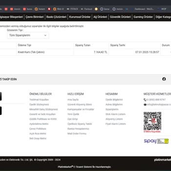 Acil İhtiyaçta Teslim Edilmeyen Harddisk Krizi