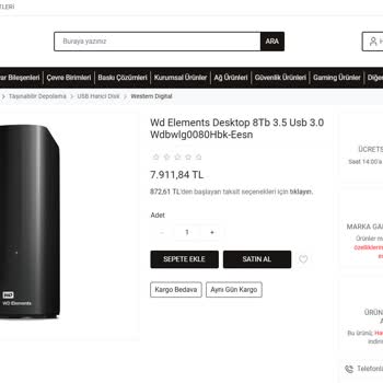Acil İhtiyaçta Teslim Edilmeyen Harddisk Krizi