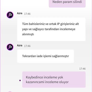 Kazancım Haksız Yere Silindi