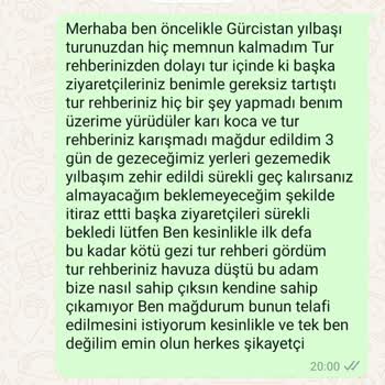 Gürcistan Turunda Rehber İlgisizliği Ve Kaos