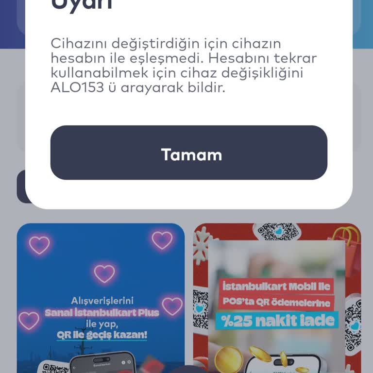 İstanbul Kart Mobil Uygulamasında Eşleşme Hatası Çilesi