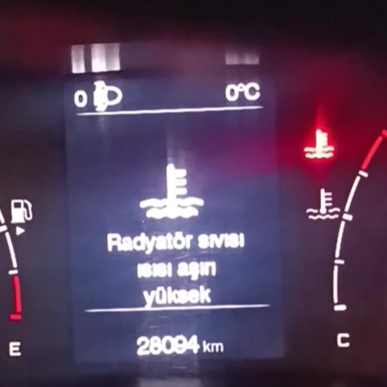 Fiat Egea Radyatör Sıvısı Uyarısı Ve Çalışma Sorunu