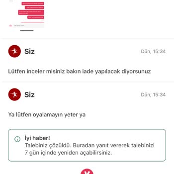 Yemek Sepeti Ve Arbys: İade Sürecinde Hayal Kırıklığı