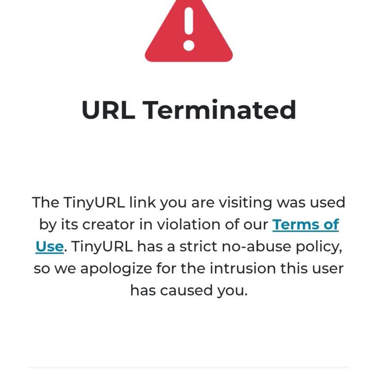 TinyURL Siteye Giremiyorum