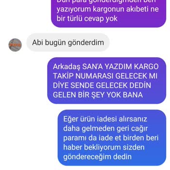 Kargo Teslimatı Ve Para İadesi Sorunu