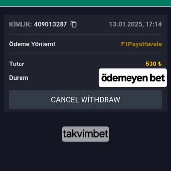 500 TL Yatırım Sonrası Bonus Ve Para Çekme Sorunu