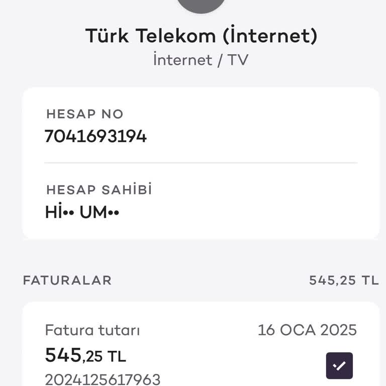 Faturadaki Beklenmedik Artış Ve Yanıltıcı Bilgilendirme