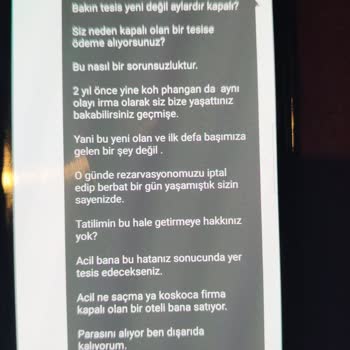 Tatilde Kabus: Rezervasyon İptali Ve İletişim Sorunları