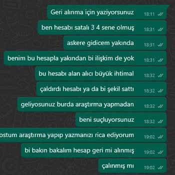 Satılan Hesabın Geri Alınması Ve İcra Tehdidi