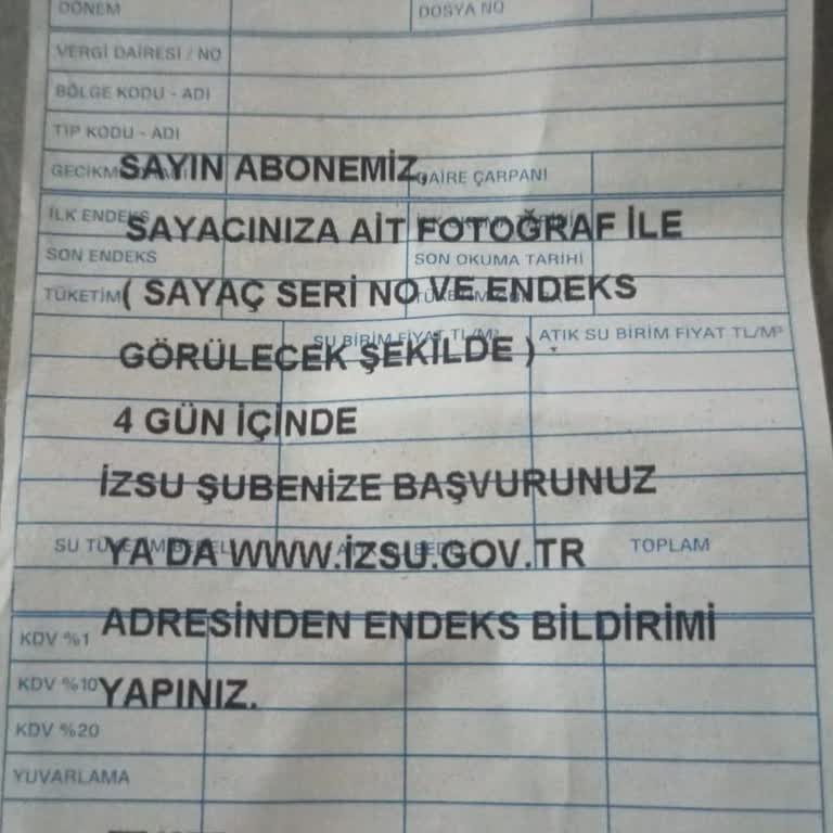 Su Saati Okunmadı: İZSU'nun Keyfi Uygulaması