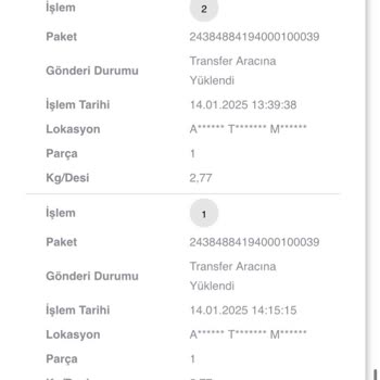 Bershka Siparişim Kargo Karışıklığıyla Yolda Kaldı