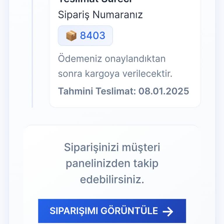 Kedi Maması Siparişi Teslim Edilmedi Ve İletişim Sorunu