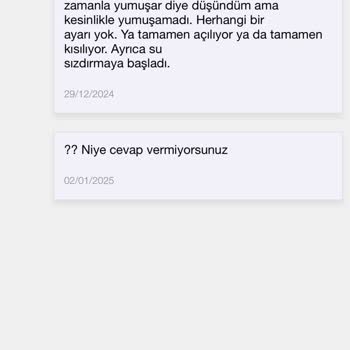 Garanti Sürecinde Yetersiz Hizmet