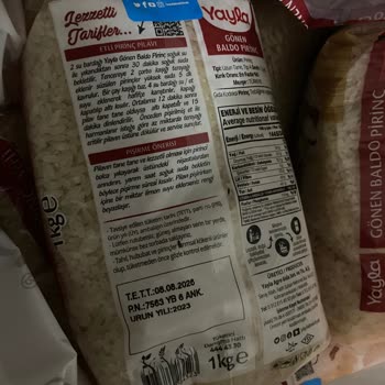 Migros Alışverişinde Böcekli Pirinç Şoku