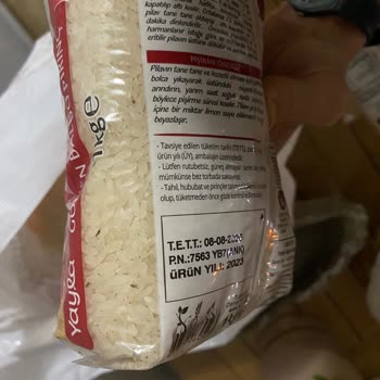 Migros Alışverişinde Böcekli Pirinç Şoku