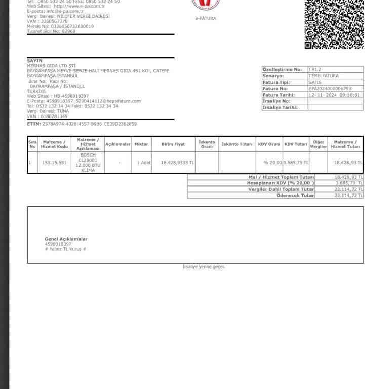 Bosch Klima Değişiminde Gecikme