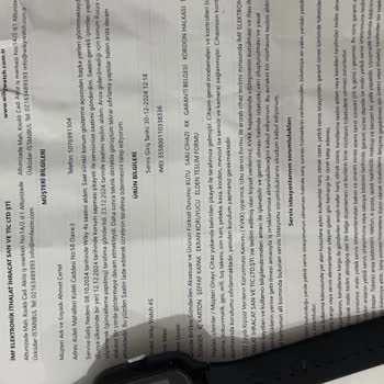 Wiky Saatte Sürekli Konum Hatası Ve Yetersiz Servis