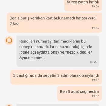 Trendyol GO'da Yanlış Sipariş Ve İptal Sorunu
