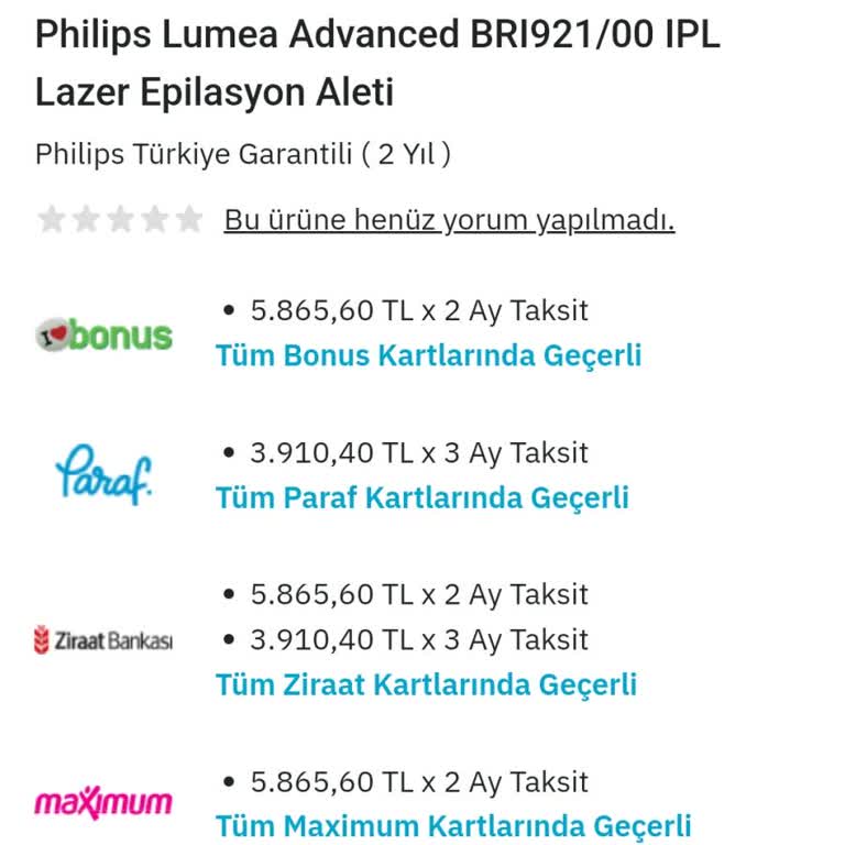Kargoya Verilmeyen Philips Lumea Siparişi Ve İletişim Sorunu