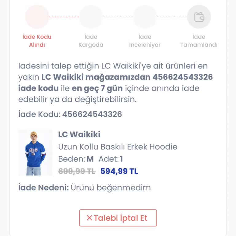 LCW Para İadesinde Gecikme Sorunu