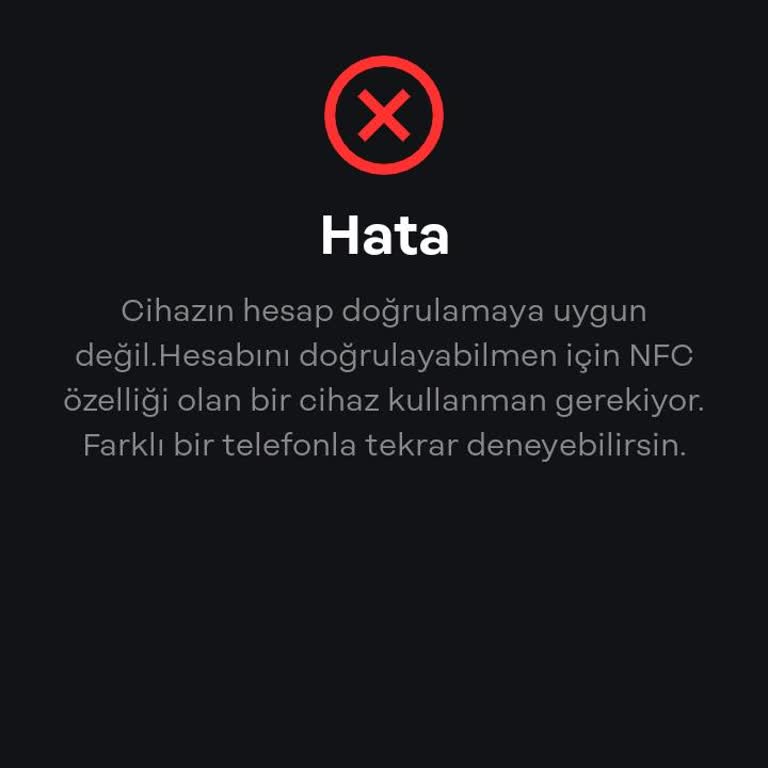 NFC Olmadan Papara Hesabı Açma Sorunu