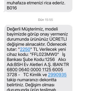 Bosch Mikrodalga Fırında Koku Ve Duman Sorunu