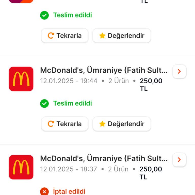 Teslim Edilmeyen Siparişler Ve İade Sorunları