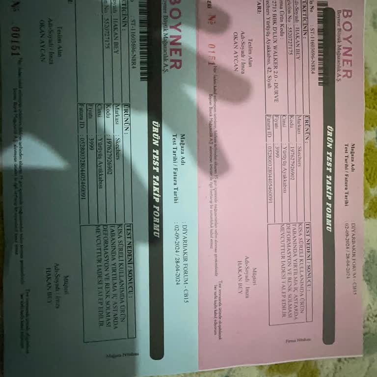 Skechers Ayakkabıda Fabrika Hatası İddiası Ve İade Sorunu