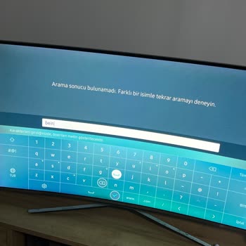 Samsung TV'de Uygulama Ekleme Ve İnternet Sorunu
