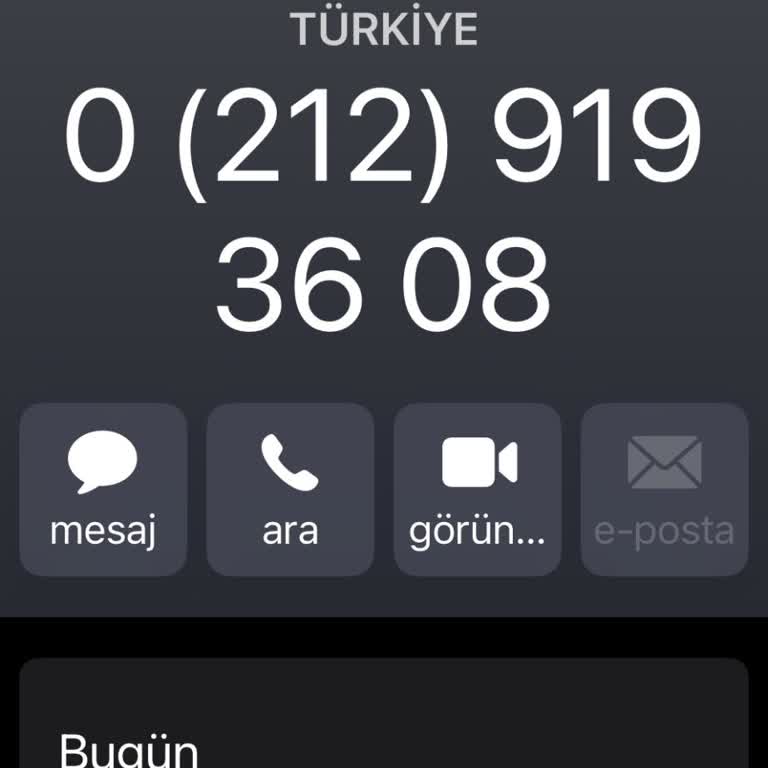 02129193608 Bilinmeyen Numara Şikayetim