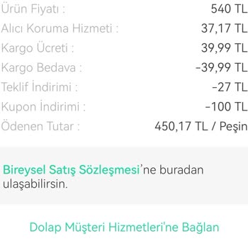 Yanlış Ürün Gönderimi Ve Eksik İade: Dolap Uygulamasında Müşteri Mağduriyeti