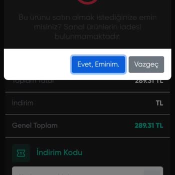 Giriş Sorunu Ve İade Talebi