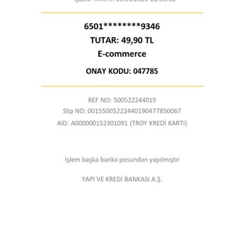 İzinsiz Kredi Kartı Çekimi: Güven Sarsıcı Deneyim