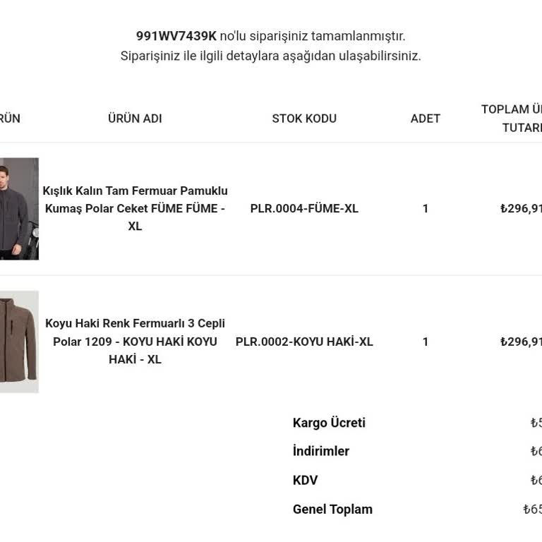 Sipariş İptali Ve İade Sorunu