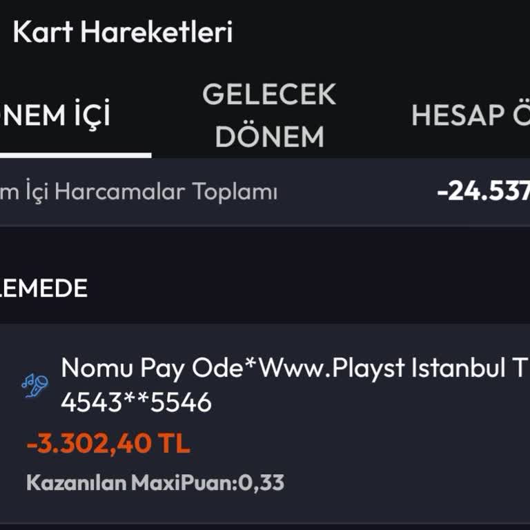 İzinsiz Kredi Kartı İşlemi Ve Para İadesi Talebi
