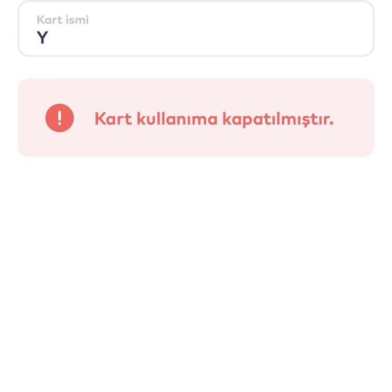 Öğrenci Kartı Kullanım Sorunu Ve Sistem Hatası