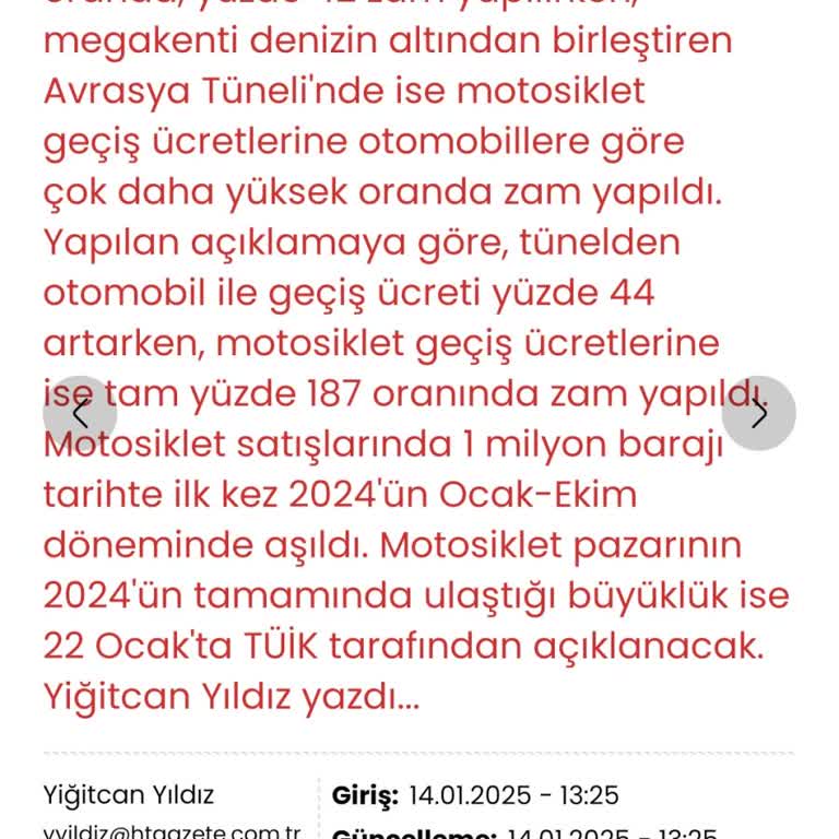 Araç Vergilerindeki Adaletsizlik