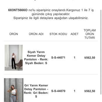 Siparişim Gönderilmedi Ve İletişim Kurulamıyor